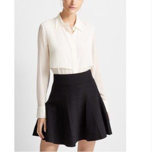 Club Monaco Pleated Sweater Skirt